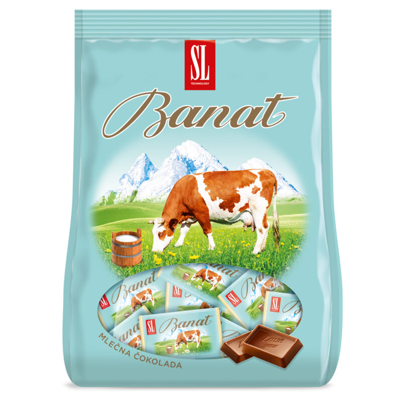 Original Banat Milk Chocolate 150g Swisslion Takovo